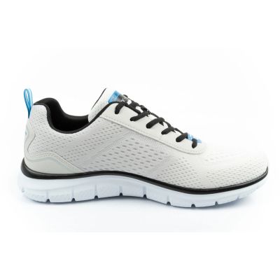 4. Skechers men's sports shoes Track-Ripkent comfortable lightweight fashionable ecru
