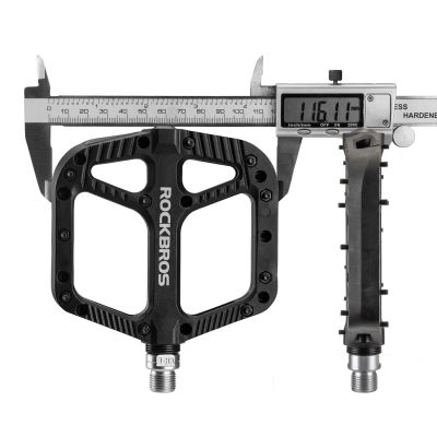2. Rockbros 2018-12A Nylon Bicycle Pedals - Black
