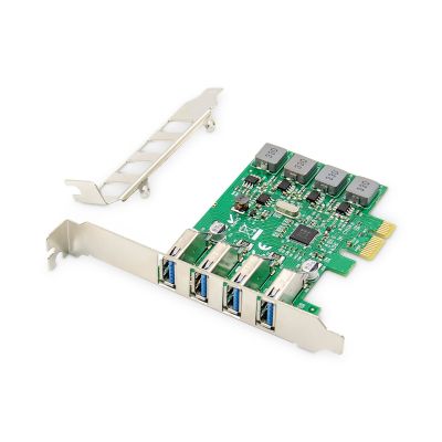 Digitus USB 3.0 PCI Express Add-On Card, 4 Ports