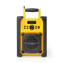 Nedis RDFM3100YW radio Workplace Digital Black, Yellow