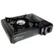ELICO BDZ-155B Portable Camping Gas Stove in a Case for Cartridges, 2.2 kW, Piezo Ignition