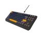 7. GENESIS THOR 230 TKL Gaming Keyboard USB + RF Wireless + Bluetooth QWERTY Black, Blue, Gray, Orange