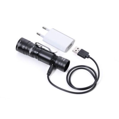 4. TROIKA ECO BEAM Black Magnetic LED Flashlight Mount