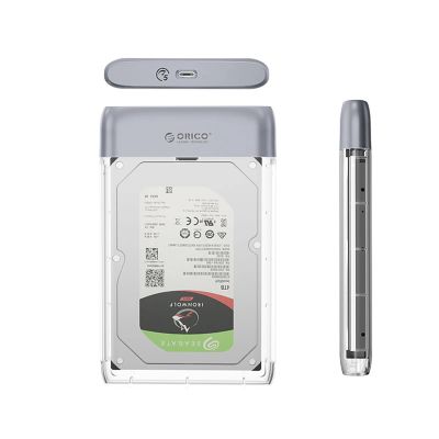 2. Orico TX25C3 2.5" HDD/SSD USB-C 5Gb/s Disk Drive - Transparent