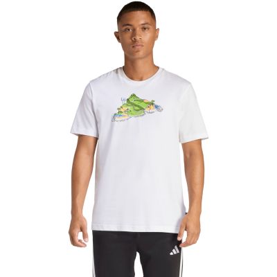 Men's adidas Novelty Mini T-shirt white JZ5037