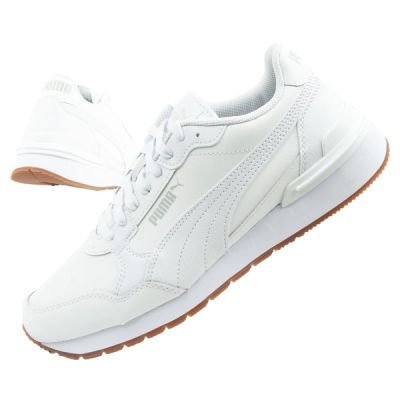 Puma ST Runner v4 sports shoes sneakers men's white leather fashionable