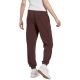 15. adidas Essentials Small Logo French Terry Cuffed Women's Pants Brown JX3864