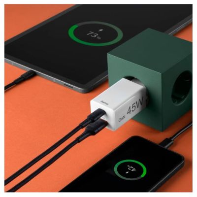 11. Hama 00201993 Mobile Charger Mobile Phone, Laptop, Smartphone, Tablet White Alternating Current Fast Charging Internal
