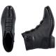 5. Rieker 77053-00 comfortable black women's leather ankle boots