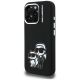 2. Karl Lagerfeld Silicone Karl&Choupette Sketch MagSafe Case for iPhone 16 Pro - Black