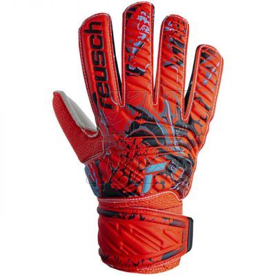 3. Reusch Attrakt Solid Jr 5372515 3334 goalkeeper gloves