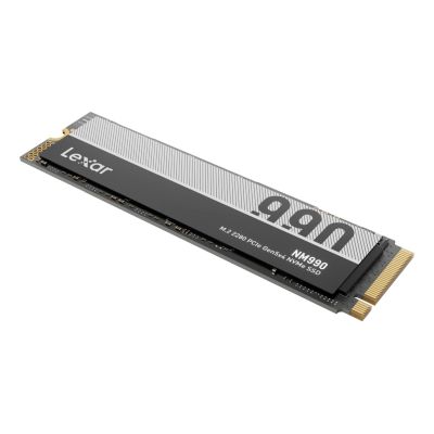 4. Lexar 4TB PCIe Gen 5 NM990 NVMe M.2 SSD