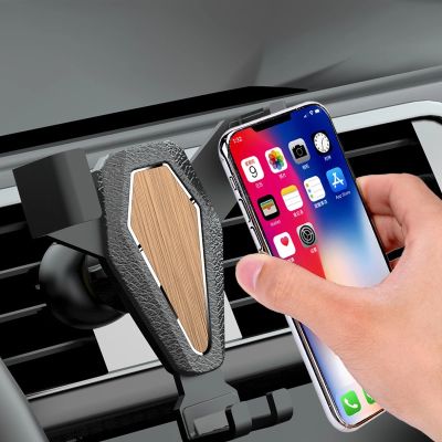 5. Gravity smartphone car holder, silver (YC07)