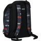 2. TOP TEN "BE4" backpack black and red 57 cm x 44 cm x 33 cm