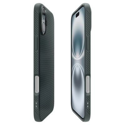 8. Spigen Liquid Air iPhone 16 Case - Green