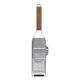 Microplane 43313 Hand Grater/Spiralizer Grater with Handle Silver, Wood