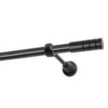 Single Curtain Rod Ø 19 mm, Black, 400 cm TECHNO KOWALSKI