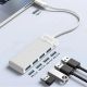 2. Orico PAPW4A-C3 USB Hub 4-port 4x USB-A 3.0 1.8 m - white