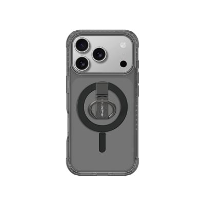 AmazingThing Titan Pro Grip Ring Set Case for iPhone 17 Pro Compatible with MagSafe - Black