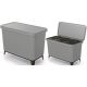 6. WASTE BIN SYSTEMA SORTIBOX 3IN1 SMOOTH GRAY