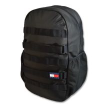 Tommy Hilfiger Skateboard Recycled Urban Tactical School Backpack - AM0AM11162-BDS