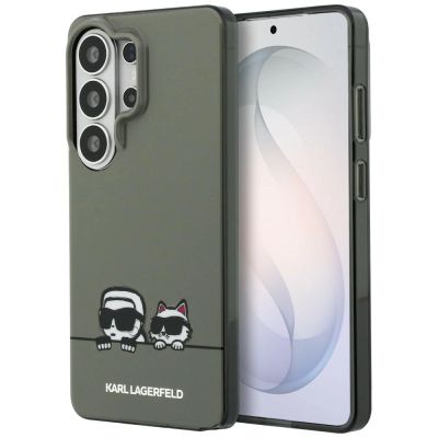 Karl Lagerfeld IML Peekaboo Karl&Choupette MagSafe Case for Samsung Galaxy S26 Ultra - Black