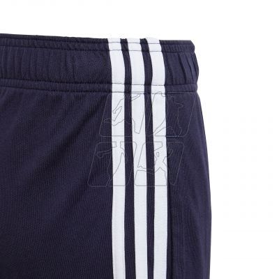 10. Adidas Essentials 3-Stripes Knit Jr Shorts HY4717