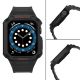4. Protect Strap Band for Apple Watch 38/40/41mm Armored Case Strap - Black