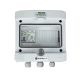 Hermetic IP65 EMITER AC connection switchboard with AC surge arrester Noark type 1+2, 20A 1-F