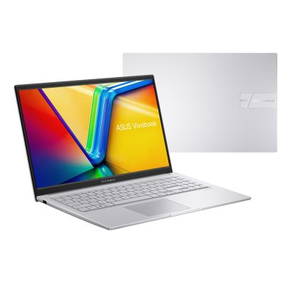 6. ASUS Vivobook 15 X1504VA-BQ4296W Core 7 150U 15.6"FHD IPS-level Panel 60Hz 250nits AG 16GB DDR5 SSD512 Intel Graphics Cam720p 42WHrs Win11 Cool Silver