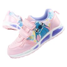 Leomil Stitch children's sports shoes, lightweight sneakers with Velcro LED