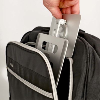 11. Nedis silver tablet stand
