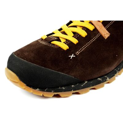 6. AKU Bellamont III Suede GTX Hiking Shoes - Brown/Yellow