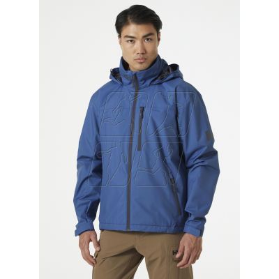 6. Helly Hansen Crew Hooded Jacket M 33875 636