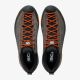 4. Scarpa Mescalito Approach Shoes - Titanium/Mango Size 43.5