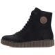 9. Women's insulated platform ankle boots black Rieker Y4308-00
