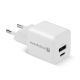 4. EVERACTIVE GAN WALL CHARGER 1 X USB, 1 X USB-C QUICK CHARGE 3.0 20W WHITE SC-330Q