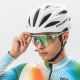 5. Rockbros Photochromic Cycling Glasses with UV Protection and Corrective Insert - Green