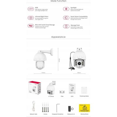 9. Foscam SD8EP 8MP IP surveillance camera