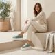 10. Women's leather sneakers openwork green Filippo DP7520/26