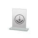 3. Engraved glass trophy