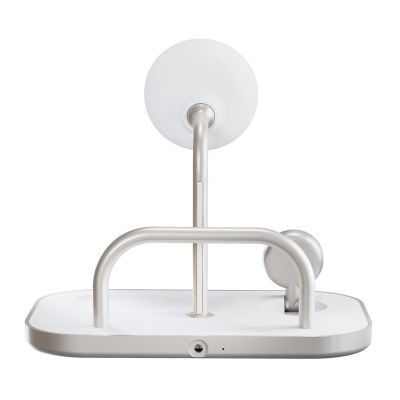 3. ZENS ZEDC29W/00 Charger, Indoor, AC, USB, Wireless Charging, 1m, Silver, White