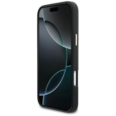 5. Karl Lagerfeld Karl Head Logo MagSafe Case for iPhone 17 Pro Max - Black