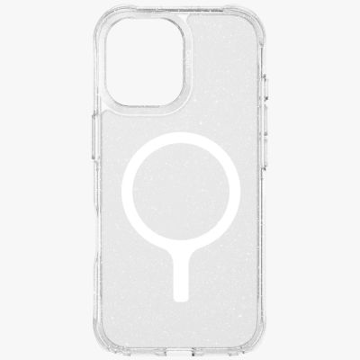 5. Uniq LifePro Xtreme Magclick Charging Case for iPhone 17 - Transparent-Glitter