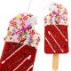 25. ICE CREAM HANGING DECORATION BALL 3 PCS RED