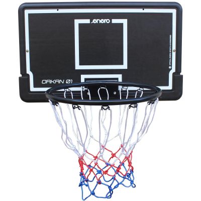 2. BASKETBALL BACKBOARD 74x45CM WITH RIM 40CM ORKAN 01