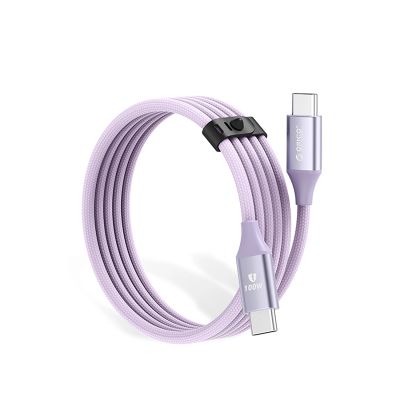 2. Orico CDX 100W 5A Power Delivery USB-C - USB-C 1m Cable - Purple