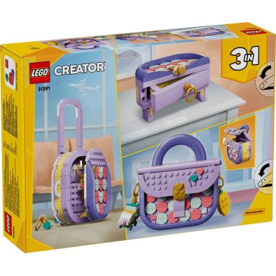 2. LEGO Creator 3in1 31391 - Fashionable Handbag with Storage