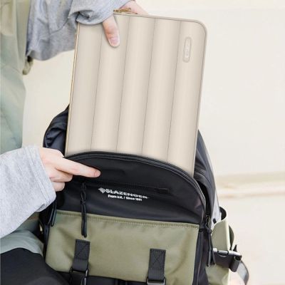 6. Tech-Protect Puffy 15-16 Laptop Bag - Beige