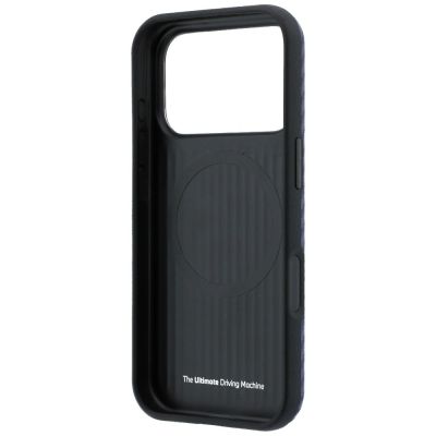 7. BMW M Carbon Printed Ring MagSafe Case for iPhone 18 Pro Max / 17 Pro Max – Navy Blue